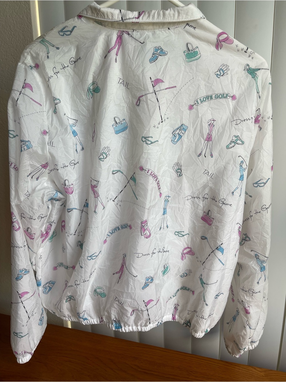 Vintage Tail Golf Novelty Windbreaker Jacket Large - Picture 2 of 16